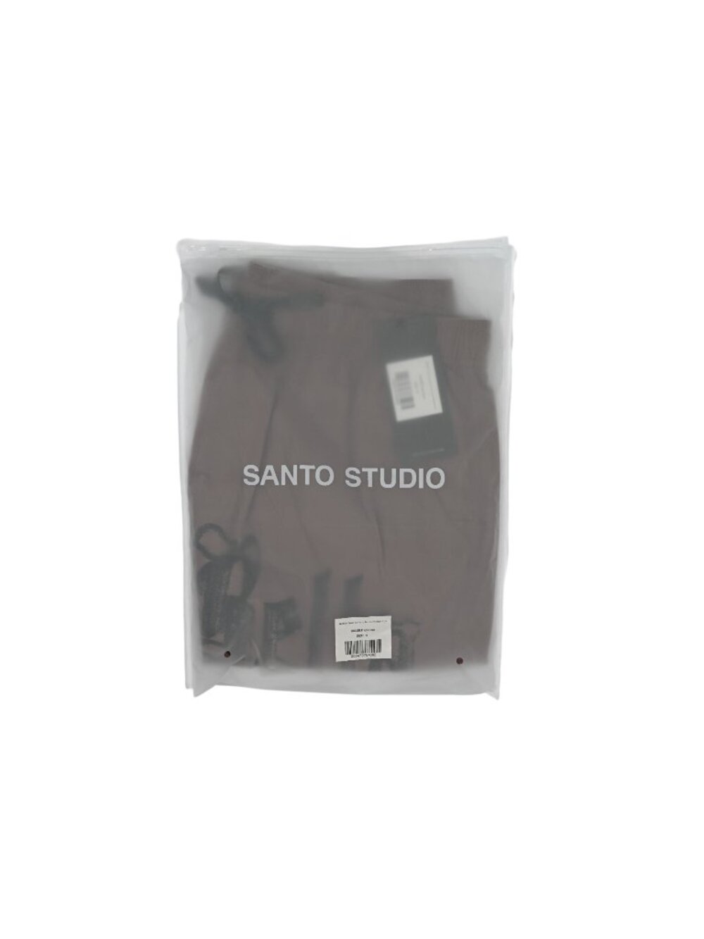 Santo Studio Tempo Ciao Bella Tech Short in Espresso